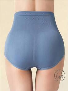 1. High-Waist Seamless Shaping Panties For Women, Comfortable & Soft Shaping Triangular Butt-Lifting Panties, Breathable Solid Color Seamless Opaque Underwear For Daily & Formal Occasions, Soft Invisible Design, Available In Nude, Pink, Purple, Elegant Daily & Formal Wear Essential, Cute Styles, Stretchy Fabric Suitable For 80lbs-140lbs - Multicolor - View 4