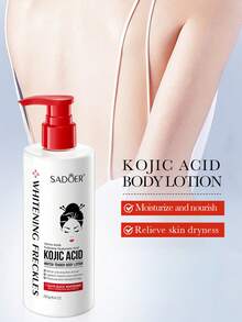 SADOER 250g 亮白身体乳液，保湿和平滑干性和油性皮肤，适合皮肤、身体和腋窝和肘部等敏感部位 - 250ml - 查看 2