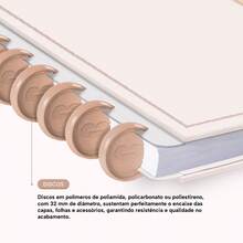 Disco Notebook + Iscool Hardcover 140 Sheets Smart Solid Colors - Light Beige - View 9