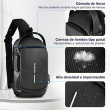 YC-HOGAR Men Crossbody Bags - Black - View 5