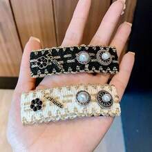 Xiaoxiang Hair Clip Back Head Broken Hair Clip Girl Side Clip Side Bangs Clip Bb Clip Retro Hair Clip - Multicolor - View 5