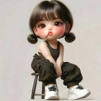 1个可收藏的亚克力小雕像吊坠 - 8厘米/3.14英寸，魅力十足的卡通人物，可用于背包、钥匙扣、家居装饰和后视镜挂饰 - 理想的新年、情人节礼物，百搭之选