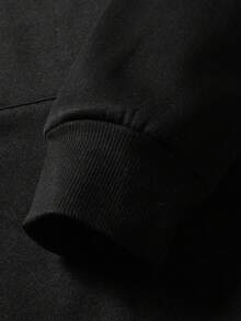 "Passenger ",Gifts For Men, Men's Hoodies, Men's Winter Clothing, Casual Stylish Sportswear, Christmas Gifts, Suitable For Both Men And Women - 黑色 - 查看 4