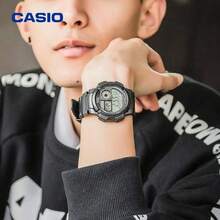 Casio Men's Retro Digital Watch, Black Round Dial, Resin Strap, Quartz Movement, Youth Collection, Perfect For Casual And Street Style AE-1000W-1A