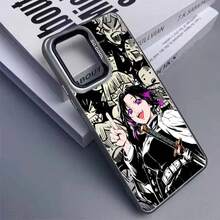 Funda de teléfono de anime  compatible con Samsung A56 A55 A54 A53 A52 A51 A36 A35 A34 A33 A32 A31 A26 A25 A24 A23 A21 A17, funda compatible con  17, funda de  17 Pro, funda de  17 Pro Max - CYbk09 - Ver 4
