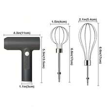 1 buah Mixer Tangan Elektrik Portabel - Dapat Diisi Ulang USB, Nirkabel, Ringan, Pengocok Manual yang Mudah Digunakan, Ideal untuk Memanggang Kue, Biskuit, dan Pancake - Sempurna untuk Tukang Roti, Koki, dan Profesional; Hadiah untuk Pecinta Kopi dan Tuan Rumah; Set Barista Rumahan yang Praktis - MultiWarna - View 3