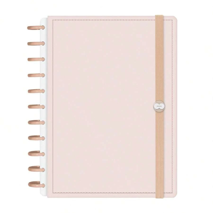 Disco Notebook + Iscool Hardcover 140 Sheets Smart Solid Colors - Light Beige - View 1