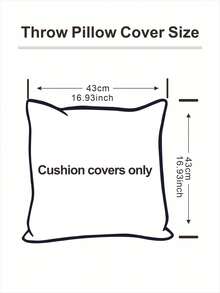 1pc/2pcs Valentine's Day Cushion Cover, Heart Plush Embroidery Canvas, Living Room Sofa Wedding Decor Holiday Gift - Red - View 4