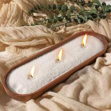 1000g Sand Wax Granules, Large Ice Flower Wax, DIY Fragrance Candle, Ice Flower Wax Crystals, Snow Flower Wax Granules Material Pack - White - View 2