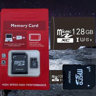 High Speed Class 10 U3 Micro SD Card/Memory Card, Capacity Options: 8GB, 16GB, 32GB, 64GB, 128GB, 256GB, 512GB, Suitable For Smartphones, Tablets, Cameras, Security Cameras, Game Consoles, Reliable Performance. Camera Dedicated Storage Card, Micro SD Card, Camera Dedicated Storage Card, Camera Storage