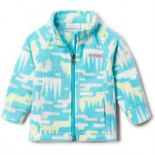 Benton Springs II - chamarra de forro polar estampada para niña - Tierras altas de Giser - Ver 5