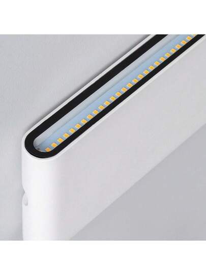 Alpinaluz SAFATA 20W LED Outdoor/Indoor Wand Light, Rectangular Aluminum, Up Down Lighting, 300mm, IP54 view 4