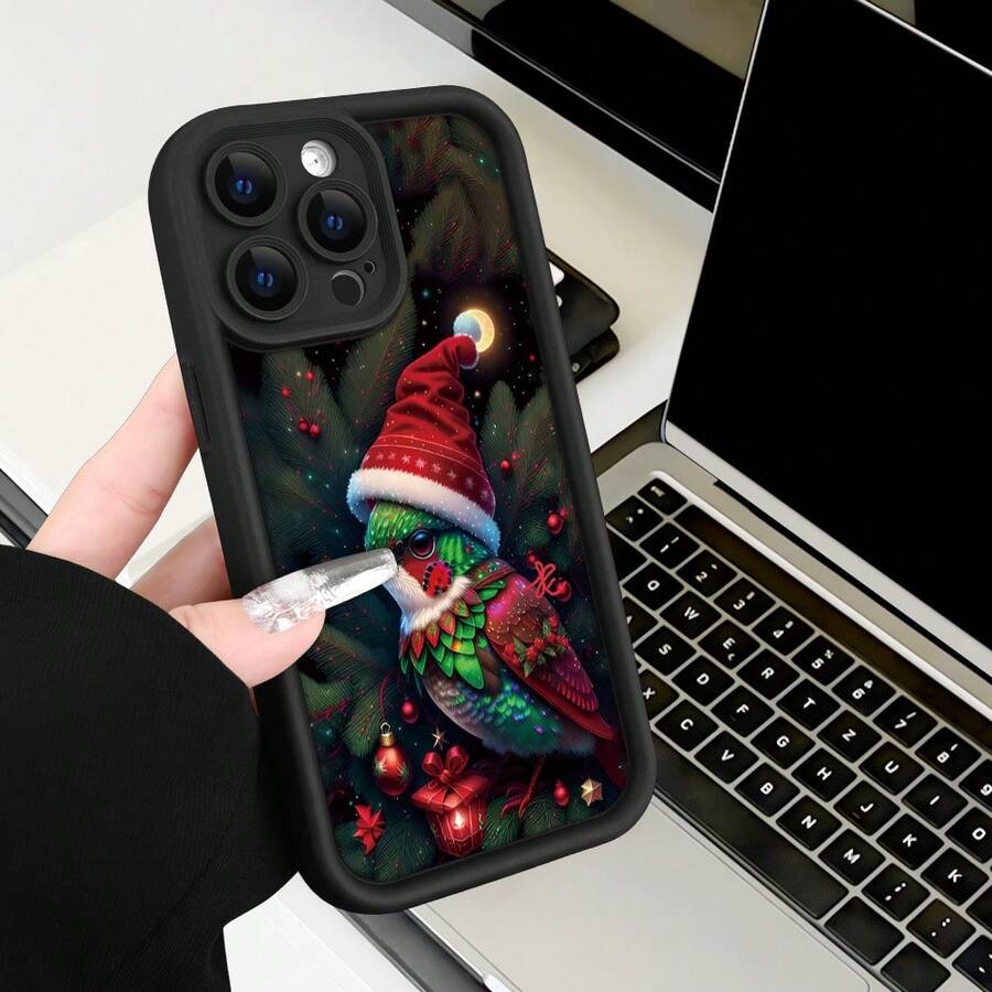 In Stock - Hat And Peace - Compatible With Models 161514131211 XS XR X 7 8 Plus Pro Max - Black TPU. This Version Offers Solid Protection And Is An Excellent Choice For Both Current And Previous Models. - 黑色 - 查看 1