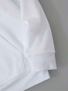 Women Winter ClothesEWH Distressed Washed Cotton Round Neck 270g Double-Sided Printing Men's Hoodie With Soft And Breathable Fabric, Presenting Neon - Style Text "Treaty Oak REVIVAL" And A Figure Pattern Y2k,Soulja,Concert,Halloween,Gothic,Vintage,Streetwear Graphic,009-ABLoose And Comfortablehoodie For Women - White 2 - 查看 4