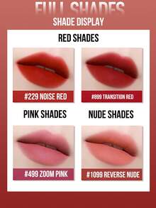 Maybelline ULTIMATTE MATTE FINISH SLIM TUBE LIPSTICK #899 REVERSE NUDE 1.7g/0.06oz, Raw Chocolate Texture, One Swipe Blur Effect, Intense Matte Finish, Non Drying, Lightweight and Silky, 3 Stepift Applifried Plume Finish, Non Drying, Lightweight and Silky, 3 Step - 美寶蓮霧感霧面細管唇膏 1099 - 查看 3
