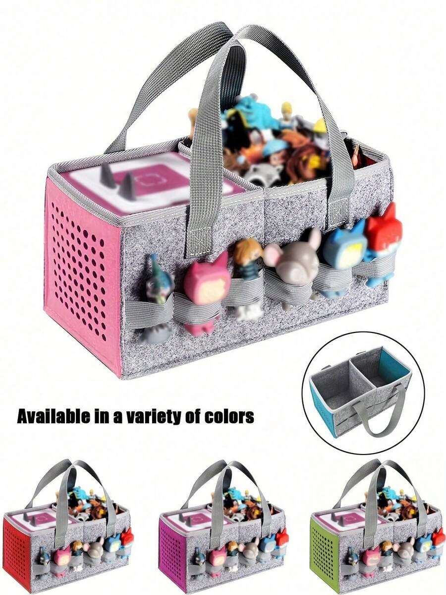 Carrying Case/Handbag, Compatible With Toniebox Starter And Tonies Figures, Home/Outdoor Tote Bag For Tonies Audio Player And Figures, Large Capacity To Store Audio Accessories - Multicolor - View 1