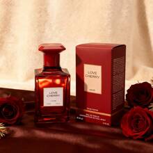 3.4 Oz Men's Eau De Toilette Spray - Men's Amber Spicy Perfume - With Black Cherry, Cherry Liqueur And Bitter Almond - Medium Perfume,Christmas Gifts - Black Cherry/BitterAlmond - 查看 8