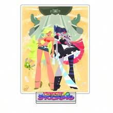 2个15厘米动漫《吊带袜天使》带吊袜带亚克力立牌，动漫模型手办摆件，桌面装饰 - 生日礼物、圣诞礼物、万圣节礼物，完美礼物 - 彩色 - 查看 20