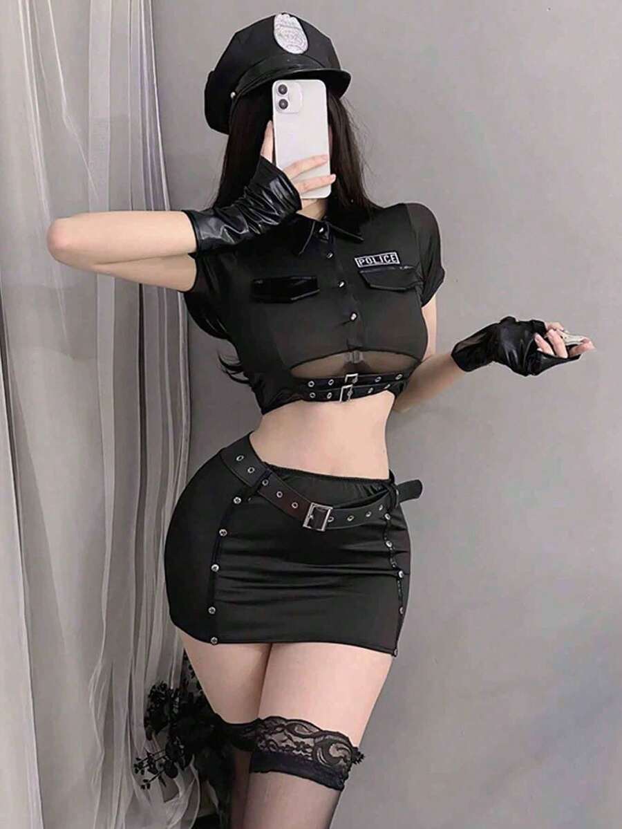 一套女士角色扮演服装，Cosplay制服，情人节服装，情人节礼物