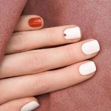 Major Dijit Quick Dry Nail Polish Ghost White Summer Nail Lacquer For Nail Art Regular Nail Polish 0.41 Fl Oz. - 棕色 - 查看 4