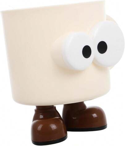 EstiloTendenciaTaza De Enjuague Bucal Para NiñO NiñA Con Asa Soporte De Cepillo De Dientes De PláStico Vaso Cartoon De Gran Capacidad Para BañO Infantil Organizador De PastaCalidad PremiumVersióN Mejorada