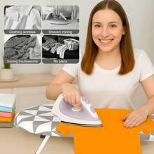 Portable Desktop Ironing Board – Foldable Design With Non-Slip Legs - 彩色 - 查看 3