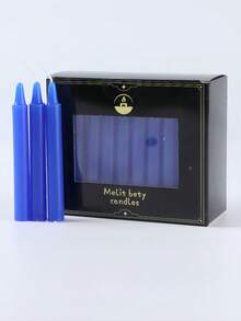 40支/套 - 5.90英寸，12色魔法蜡烛，柱状蜡烛，家用应急照明蜡烛，圆形蜡烛，适用于生日、浪漫婚礼和其他特殊场合。混合颜色，浪漫生日和婚礼礼物，装饰品，浪漫香氛礼物，装饰蜡烛，魔法蜡烛，情人节礼物。 - 彩色 - 查看 13