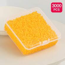 3000颗2.6毫米透明盒装迷你拼豆，像素拼豆，DIY高品质手工礼品，圣诞节、万圣节、节日礼物的完美之选 - 拼豆豆 - 查看 17