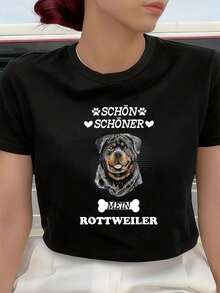 Camisetas de mujer - Negro - Ver 8