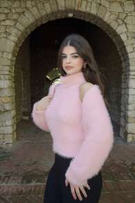 DAZY Set de 2 piezas de mujer con cárdigan de manga larga de unicolor y suéter sin mangas de cuello alto, otoño/invierno Y2k