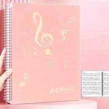 A4 Music Score Folder - 40 Pages Flip Piano Sheet Music Stand, Durable PP Paper, Suitable For Beginners, Choirs, Bands, Solo Performances File Organizer - Various Colors, Waterproof & Durable, Multipurpose For Music Folders, File Folders, Music Class Supplies, Music Accessories, Office Supplies, Guitar Accessories, Performance Accessories, Music Storage, Music Decor, Holiday Gifts, Birthday Gifts, Valentine's Day Gifts, Back To School Gifts - Multicolor - View 11