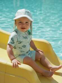 Baby Boys Swimwear - Green - View 5
