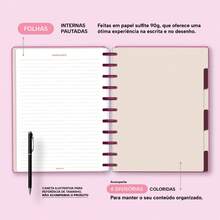 Disco Notebook + Iscool Hardcover 140 Sheets Smart Solid Colors - Mauve - View 5