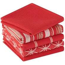 DII 100% algodón, Rojo, 1(Rojo -) - Multicolor - Ver 3