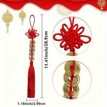 Bộ 5/10 đồng xu phong thủy Trung Quốc & bùa may mắn, đồng xu Kinh Dịch cổ, đồ trang trí xe hơi, đồ trang trí nhà cửa, tiền Ngũ Đế, đồng xu cổ Trung Quốc, lời chúc sức khỏe, hạnh phúc, tài lộc, thịnh vượng và thành công - Nhiều màu - Xem 6