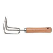 Pongnas Rake a Mano Herramientas Manuales de Jardinería Rake de Jardín con de de Acero Inoxidable 2 PPCS Garden para Herramienta de Cultivador de ManoGarden Rakes - como en la foto - Ver 3