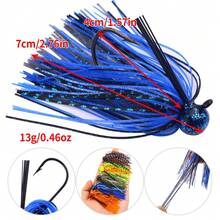 1件 7cm/13g 旋轉亮片路亞 Buzz Bait 防掛底釣魚路亞 黑鱸魚/黑魚 橡膠釣魚配件 - 彩色 - 查看 3