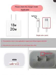 Butterfly Pattern Charger Cable Protector, Suitable For 20W Apple Charger, Minimalist Apple Charger Protective Case, Compatible With 20W Phone 15/16 Pro Max Charging Cable Protector, Anti-Scratch, Anti-Bite, Fits 13/14 Plus Nan Charger Accessories Phone Accessories