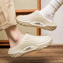 医用手术室保暖拖鞋，女士2025冬季新款保暖防滑防水护士毛绒拖鞋，男士冬季新款加厚底防滑室内毛绒保暖情侣户外穿包跟冬鞋 - 白色 - 查看 5