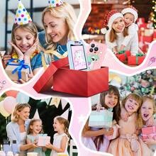 SOYES Telefoni e smartphone finti per bambini - Rosa - Visualizzare 6