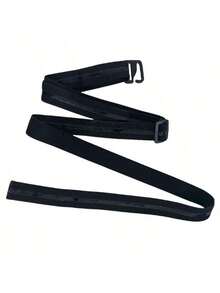 Unisex Black Shirt Stays, Keeps Shirt Tucked In, Adjustable Elastic Non-Slip Non-Wrinkle Shirt Garters With Locking Clips - Multicolor - View 9