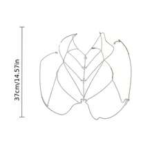 A Set Of Sparkling  Layered Body Sexy Multi Chain Necklace And Shoulder Chain Suitable For Parties, All Season Fashion Accessories For Valentine's Day - Bạc - Xem 4