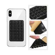 Octo Buddy Phone Case Apple Phone Holder Solid Silicone Phone Mat With Suction Cup Waterproof Shockproof Anti-Fall Scratch Resistant - Black - View 11