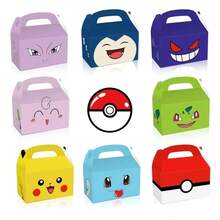 Paper Gift Bags With Handles, Candy Boxes, Party Supplies For Birthday Celebration - Multicolor - View 2