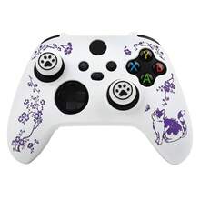Cat Among Blossoming Branches Controller Skin Cover Compatible With Xbox Series X Wireless Controller, RALAN 1 Controller Protector Case+2 Customised Thumb Grips Caps - Multicolor - View 13