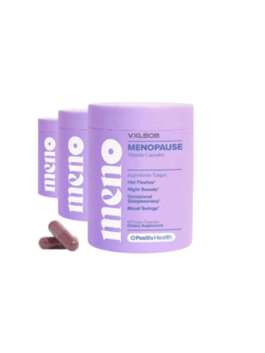 MENO Vitamins For Menopause – Hormone-Free With Black Cohosh & Ashwagandha KSM-66 – Relieve Hot Flashes, Night Sweats & Mood Swings – 30 Servings - Gói 3 - Xem 1