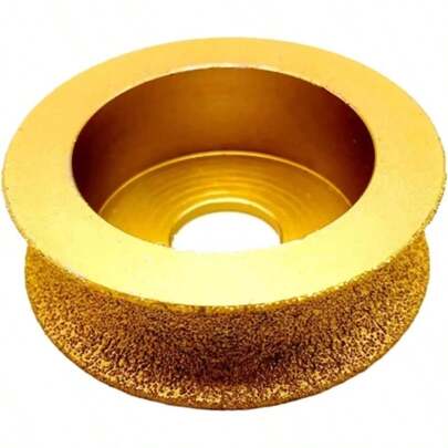 74mm Brazing Diamond Profiling Wheels for Marble and Granite Angle Grinder Grinding Wheel Marble Edging DiscsGrinding Wheels