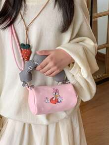 Disney 1pc Fashionable Handbag, Super Mini Lightweight Organizer Bag, Princess Crossbody Bag, Shoulder Bag, Zipper Closure Pouch, Coin Purse, Outfit Accessory - Handbag - View 7