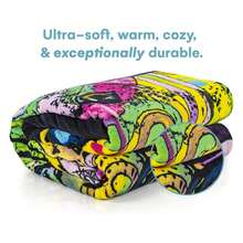 Dawhud Direct 75x90-Inch Pit Bull Fleece Blanket - Dean Russo Pitbull Throw Blanket For Adults And - Soft And Cozy For Bed, Couch, Or Travel - Thoughtful Gifts For Women And Dog Lovers, Soft Flannel Blanket - Multiple Sizes, Cozy Must-Have - 彩色 - 查看 2