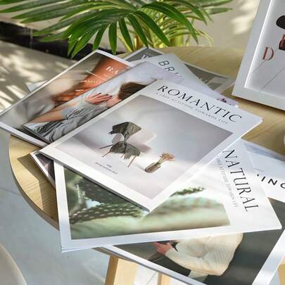 1 قطعة خلفية تصوير فوتوغرافي لمجلة إنجليزية بطراز مبسط، دعامة للبث المباشر، ديكور منزلي، هدية مثالية لعيد الميلاد